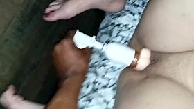 Using Sex Toy On Wife For Orgasm