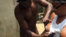 My neighbours wife finaly had the chance to have a taste of my designer dick