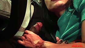 ride with latina drika muniz turns into sucking at motel