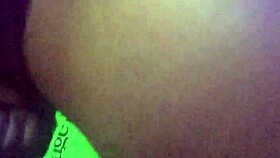 Ebony Goddess Teases with Slow Ride on Monster Black Cock