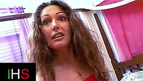 Beautiful girl fucked in the ass wonderfully with shaved pussy and swollen clit