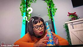 Velma takes monster cock up her tight ass