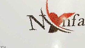 Wet blonde milf couple shares intense oral pleasure in shower