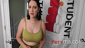 Anal Sex Overcomes Awkwardness In Pov Scene