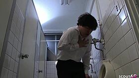 Petite Japanese Teen Seduces Classmate To Creampie Fuck On Toilet In Full Uncensored Jav Porn