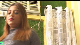 Naughty Indian girlfriend experiences first time sex with new boyfriend