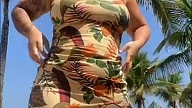 I let the guy slap my ass on the beach and he exposed himself - I was scared but eventually gave in