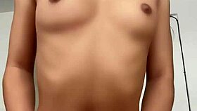 Is This Sexy Petite 18+ Girl Truly Eager For A Hard Cock Experience?