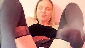 Inserting Big Toy Plug into Tight Ass First Time Painful Pleasant