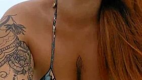 She Wears Panties on Beach to Attract Attention