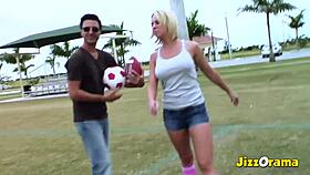 Jizz o rama features big tits blonde fucked hard