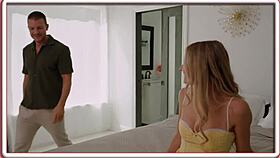 blonde bombshell emma sirus meets handsome codey steele in a classy encounter