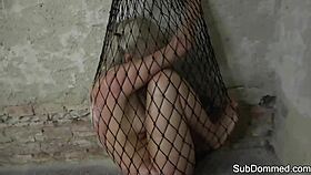 Dominated Euro Trapped In Web By Maledom