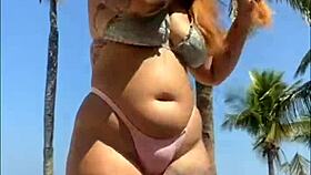 I let the guy slap my ass on the beach and he exposed himself - I was scared but eventually gave in