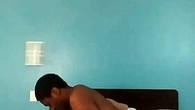 Stretching Young 18+ Ebony Pussy With Big Cock