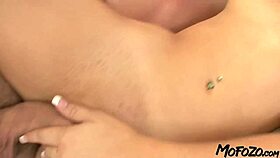 Blonde College Student Gets Cum on Pussy