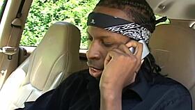 Watch This Clothed Babe Devour That Massive Black Cock In An Interracial Blowjob Extravaganza!