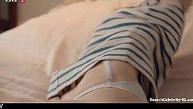 louise meritz topless sex scene with small tits and blowjob