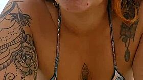 She Wears Panties on Beach to Attract Attention