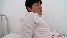 Tomomi Motozawa, that Japanese nurse, fingering herself in the doctor's office uncensored