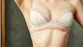 Lingerie models in flower panties!