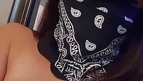 Latina With Big Nipples And Milky Tits Masturbates Anal With Dildo.