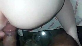 This white girl moans loudly on my big cock!