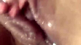 Is this beautiful Latina teasing her pussy with dildos, or craving more?