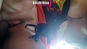 Intense POV pleasure fucking wet pussy without condom close up