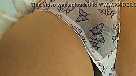 Bbc Stranger Cums Inside Panties In Public Toilet On Beach