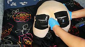 Hey, bottle in the ass leads to hard anal fisting for that slut.