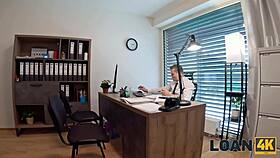Loan4k Hot Office Table Sex From Loan Inquiry
