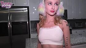 horny blonde emma rosie passionately creampied by seth brogan in intense quickie