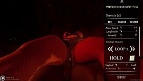 wild life - big ass big tit curvy white milf serenia dresses up like a slut and fucks her big black dick nero by the fire