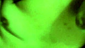 Tattooed crossdresser enjoys a moment with a handsome blonde guy