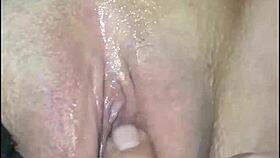 POV Fingering Shaved Pussy With Wet Lick Close Up