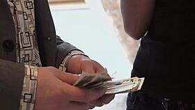 gal in nylons goes hardcore