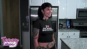 oh no, the tattoo conundrum! aurora anarchy gets discipline from daddy