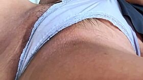 horny chubby pinay girlfriend teases by playing with her jiggly big tits