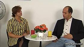 German hairy pussy mature fucked by big dick guy