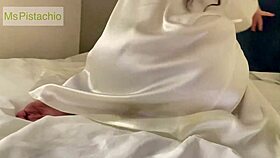 Beautiful horny iranian bride masturbates solo outdoors, big natural tits on display, husband away for weeks 🌶️