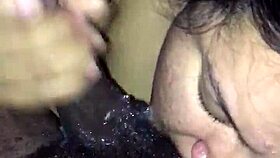 is that sexy fat bbw's nasty great head on my big black monster cock freaky