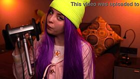 intriguing asmr moona ear licking session