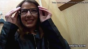 Glamorous Czech Girl Teased in Mall and Nailed in POV