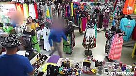 Officer pounder casually pounds vanessa moon at work