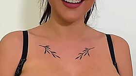 Busty teen 18+ loves sucking big fat dick - pov blowjob 😍