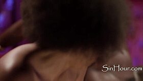 Super hot ebony girls ride dicks with motives