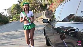 Cute blonde lisa rowe with nice ass loves to lick an asshole before being fucked