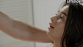 liya silver gets an erotic massage that turns into anal sex