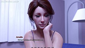 Breastfeeding milf gives handjob to horny tenant while he sucks her massive milf boobs - heartproblems 31 by xenorav